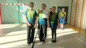 Miniaturka artykułu Złoty medal w Drużynowym Tenisie Stołowym Dziewcząt
